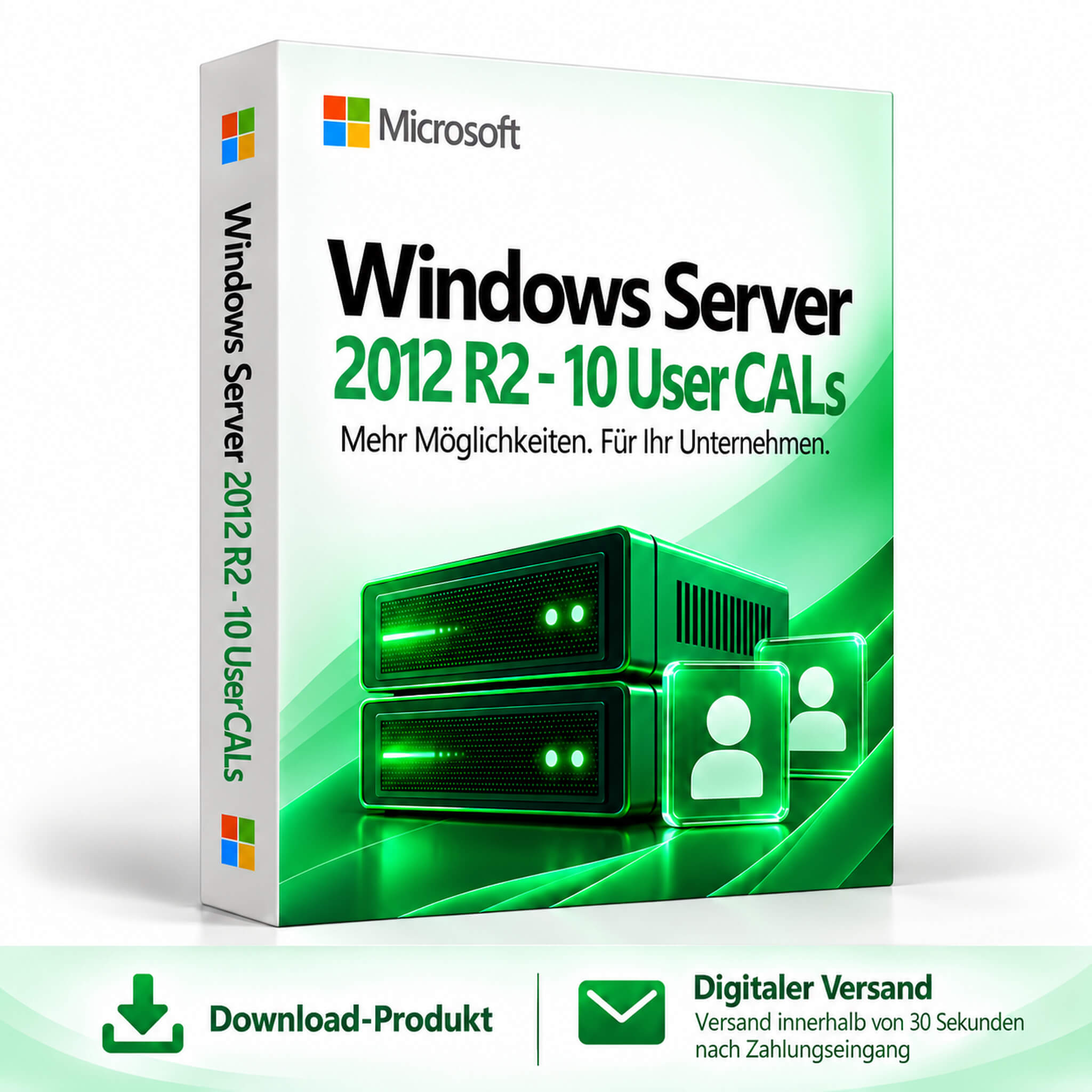 Windows Server 2012 R2 - 10 User CALs
