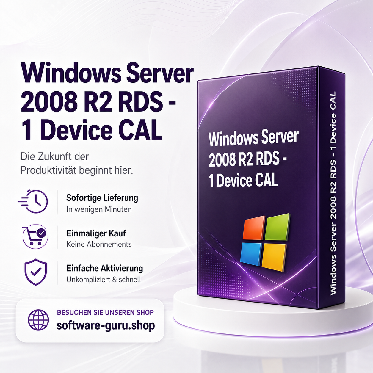 Windows Server 2008 R2 RDS - 1 Device CAL