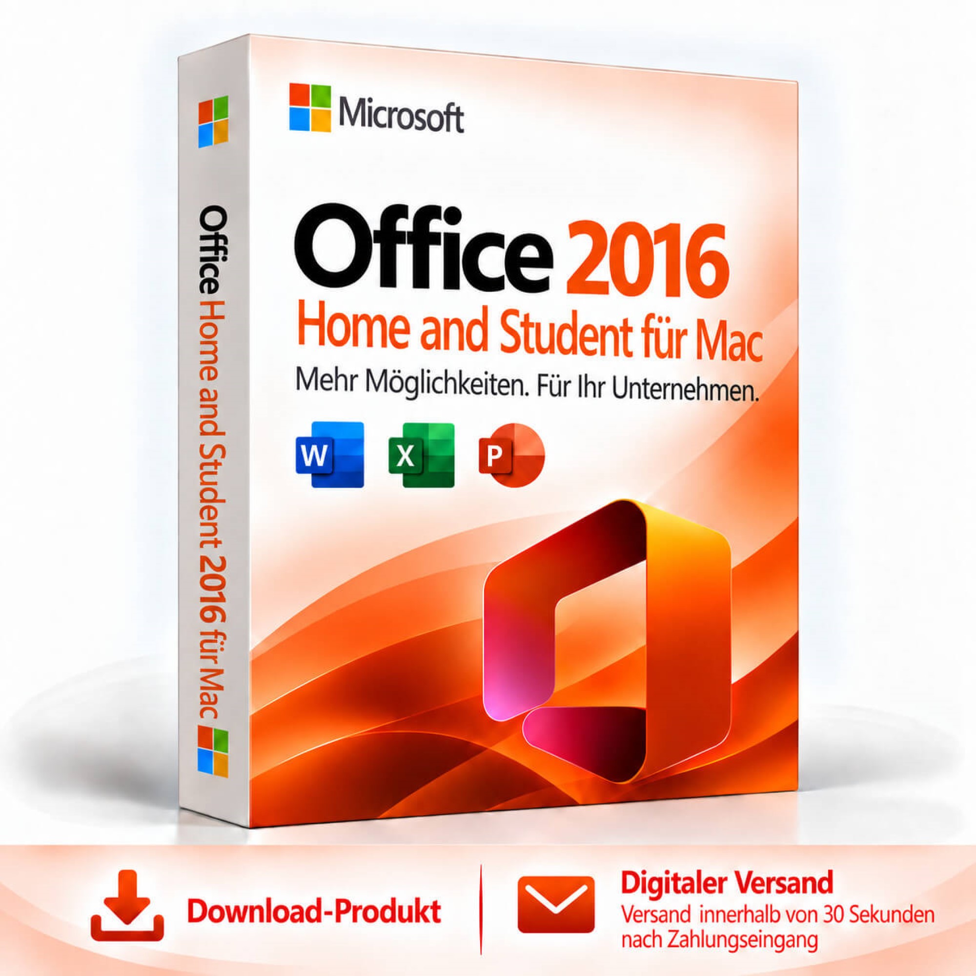 Microsoft Office 2016 Home and Student für Mac