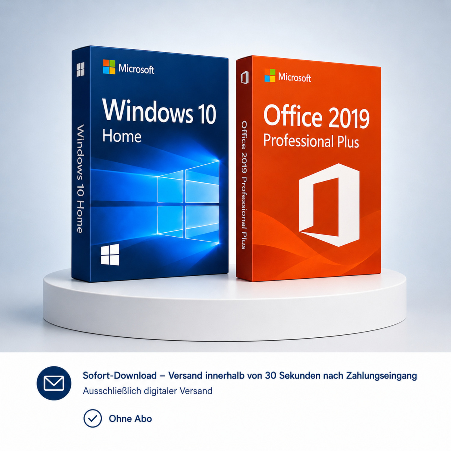 Windows 10 Home + Office 2019 Professional Plus