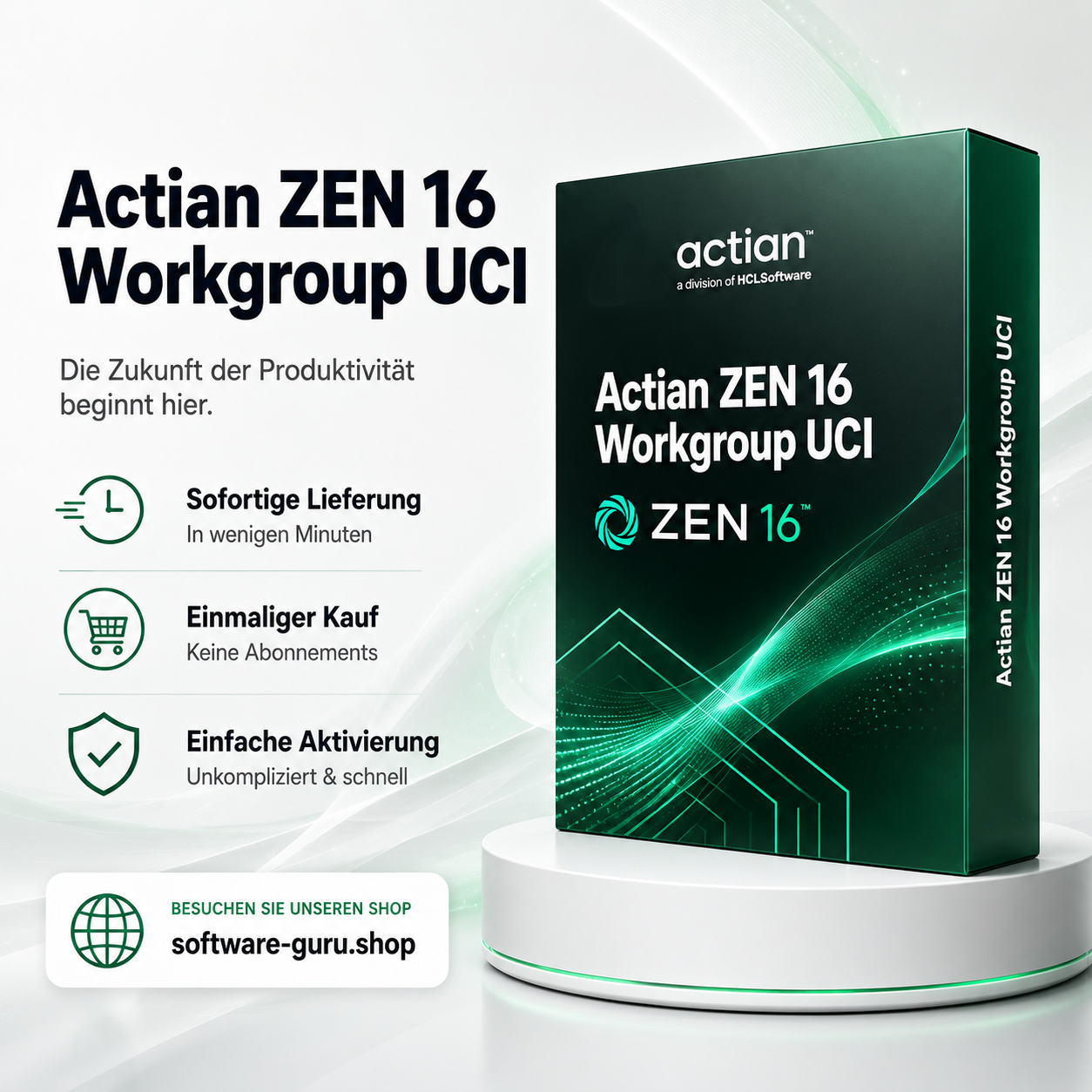 Actian ZEN 16 Workgroup UCI