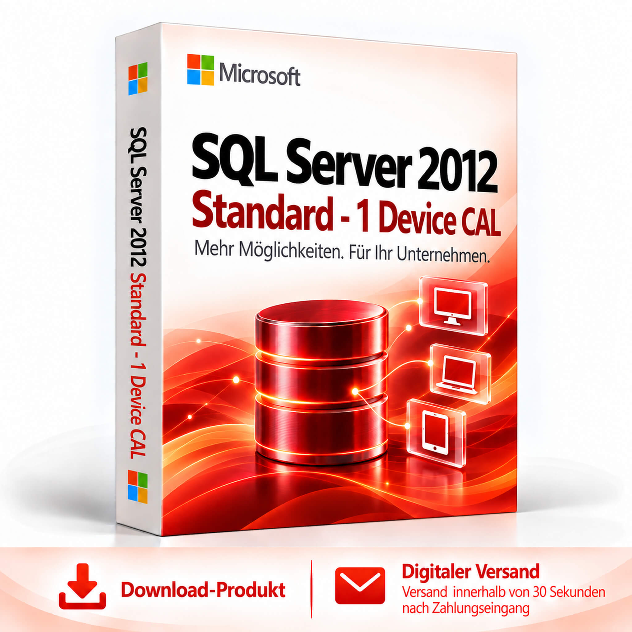 Microsoft SQL Server 2012 Standard - 1 Device CAL